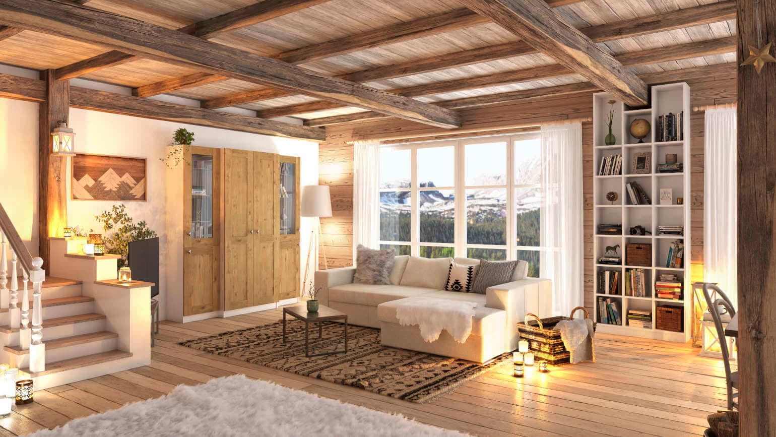 Exklusives Landhaus mit Bergblick